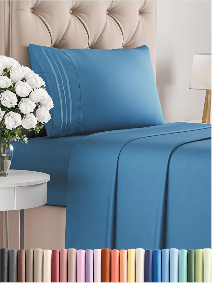 Twin XL Size 3 Piece Sheet Set by CGKUnlimited