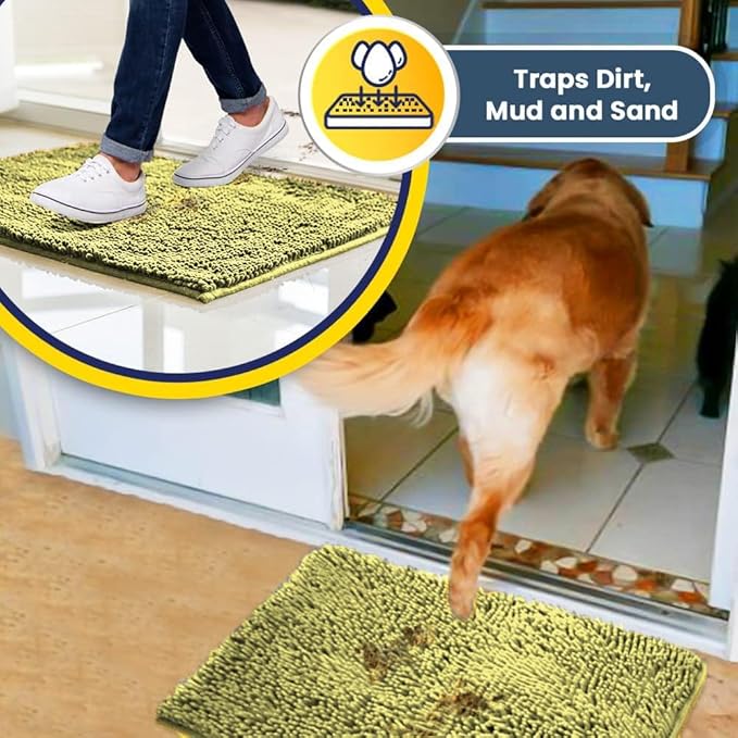 Muddy Mat® AS-SEEN-ON-TV Highly Absorbent Microfiber Door Mat and Pet Rug - Image 6