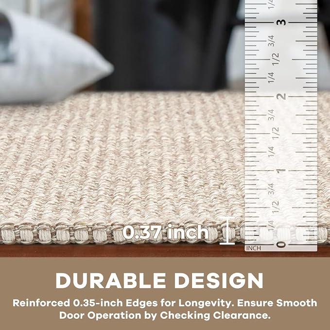 KOZYFLY Long Runners for Hallways 3x12 ft Washable Kitchen Runner Non Slip - Image 4