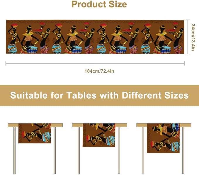 African Native Indigenous Table Runner - Image 4