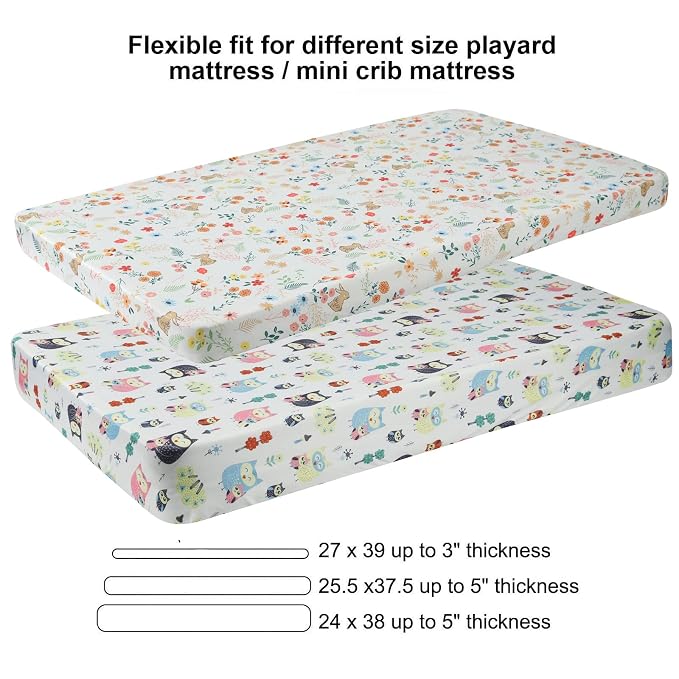 Onacosht Pack n Play Fitted Sheets - Image 4