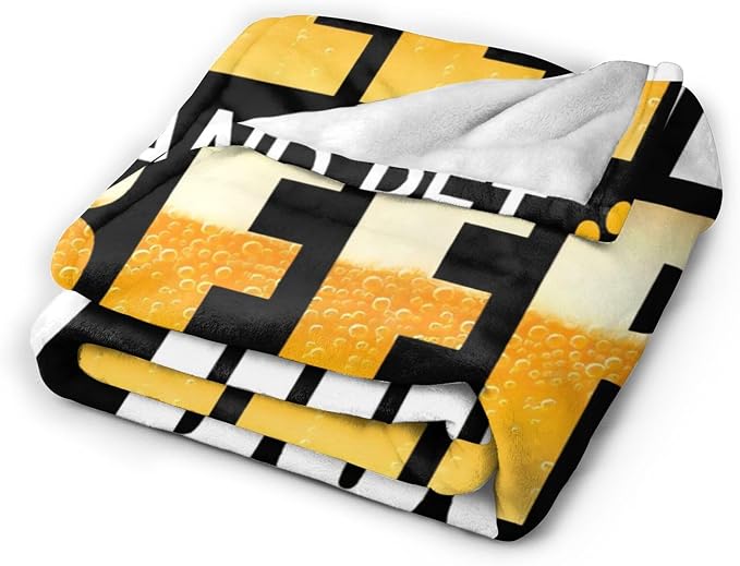 Funny Beer Throw Blanket - Image 4