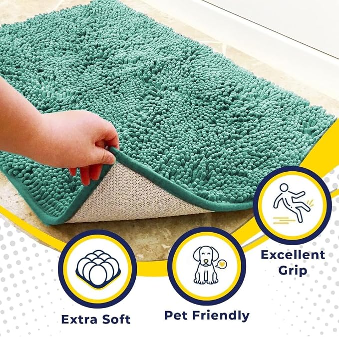 Muddy Mat® AS-SEEN-ON-TV Highly Absorbent Microfiber Door Mat and Pet Rug - Image 2
