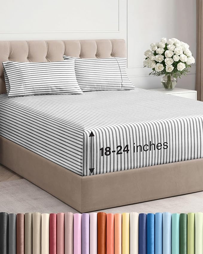 Extra Deep Pocket Queen Sheet Set by CGKUnlimited