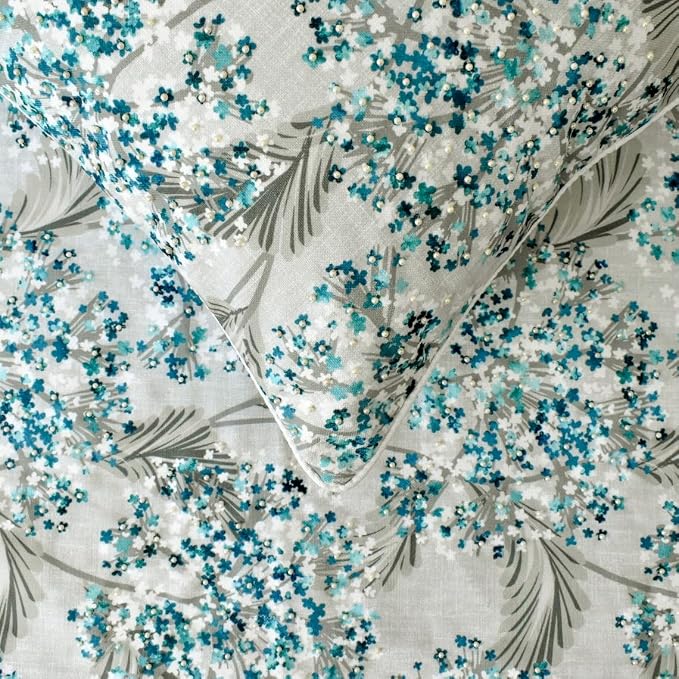 The HomeCentric King/Queen/Twin Blue Decorative Queen 74"x18" Bed Runner - Image 4