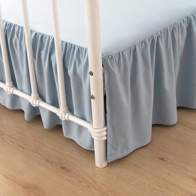 Bed Skirt Queen Size Ruffled Bed Skirt by TSUTOMI