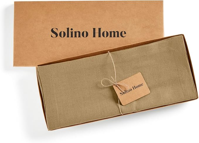Solino Home Linen Table Runner 120 Inches Long - Image 5