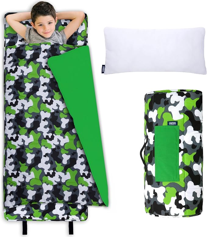 Wildkin Kids Original Nap Mat – Cozy Kids Sleep Mat by Wildkin