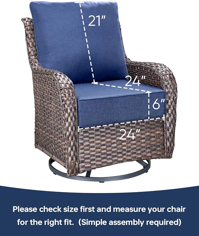 Luxury 24x24x6 Inch Outdoor Cushions - Image 3