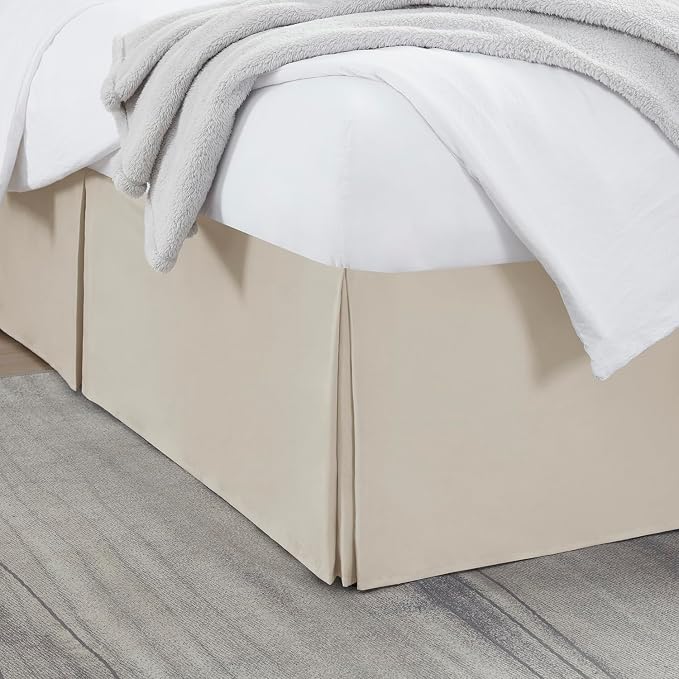 Nestl Linen Full XL Bed Skirt by Nestl