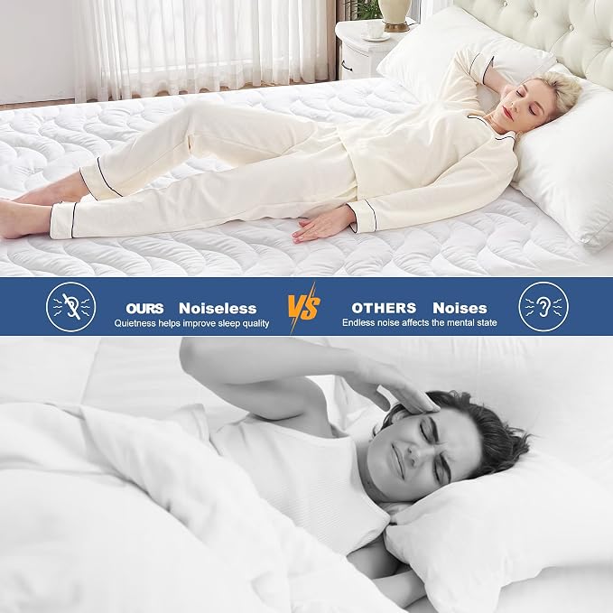 GRT Full Mattress Protector, 100% Waterproof Mattress Protector Full - Image 4
