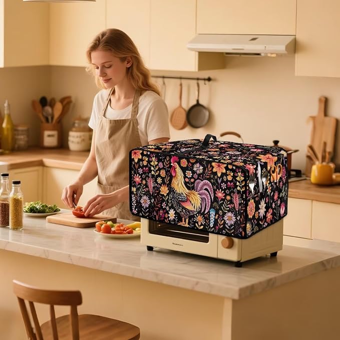 Microwave Oven Cover Air Fryer Toaster Oven Dust Cover - Image 3