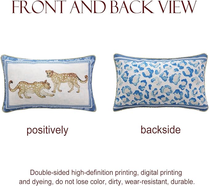 patdrea Designer Lumbar Throw Pillow Covers - Image 5