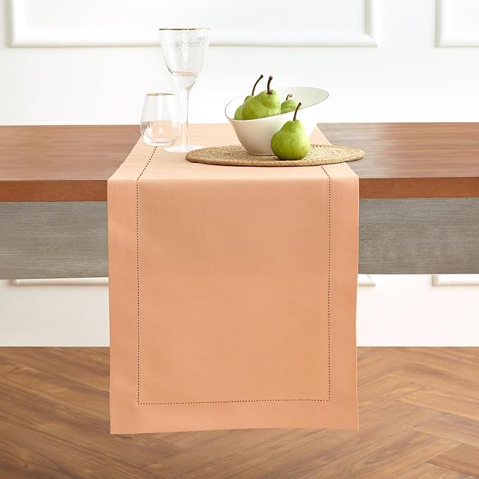 Solino Home Cotton Linen Table Runner 108 Inches Long by SolinoHome