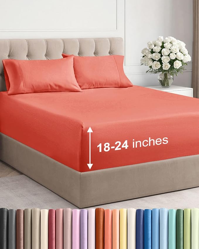 Extra Deep Pocket Queen Sheet Set by CGKUnlimited