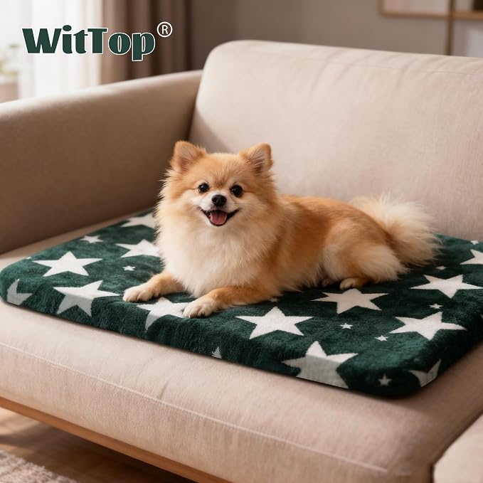 Washable Dog Bed Plush Orthopedic Outdoor Crate Mat - Image 7