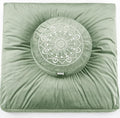 Hihealer Meditation Cushion, Traditional Tibetan Meditation Pillow Velvet Cover by HIhealer