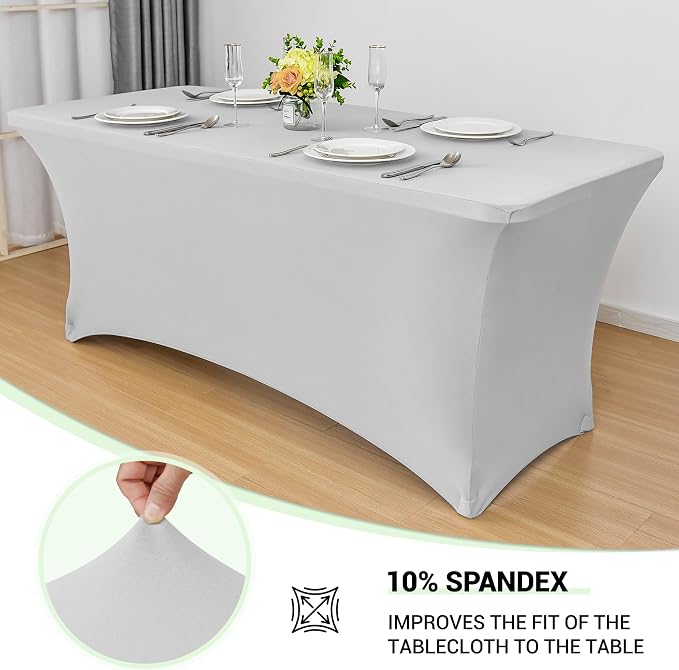 Obstal 6ft Stretch Spandex Table Cover - Image 2