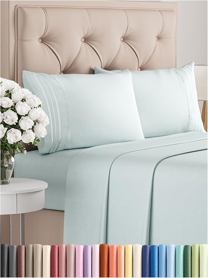 King Size 4 Piece Sheet Set by CGKUnlimited