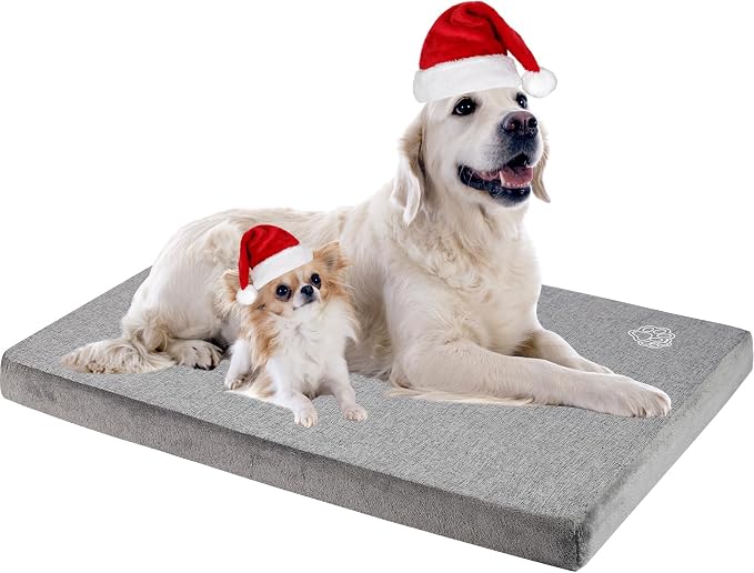 EMPSIGN Stylish Dog Bed Mat Dog Crate Pad Mattress Reversible, Water Proof by EMPSIGN