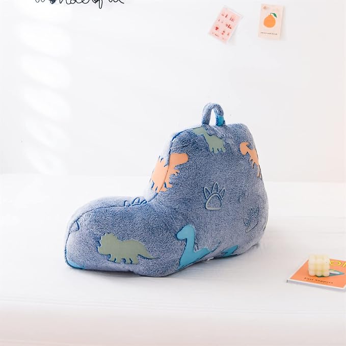Meeting Story Dinosaurs Reading Pillows Rabbit Faux Fur Shaggy - Image 4
