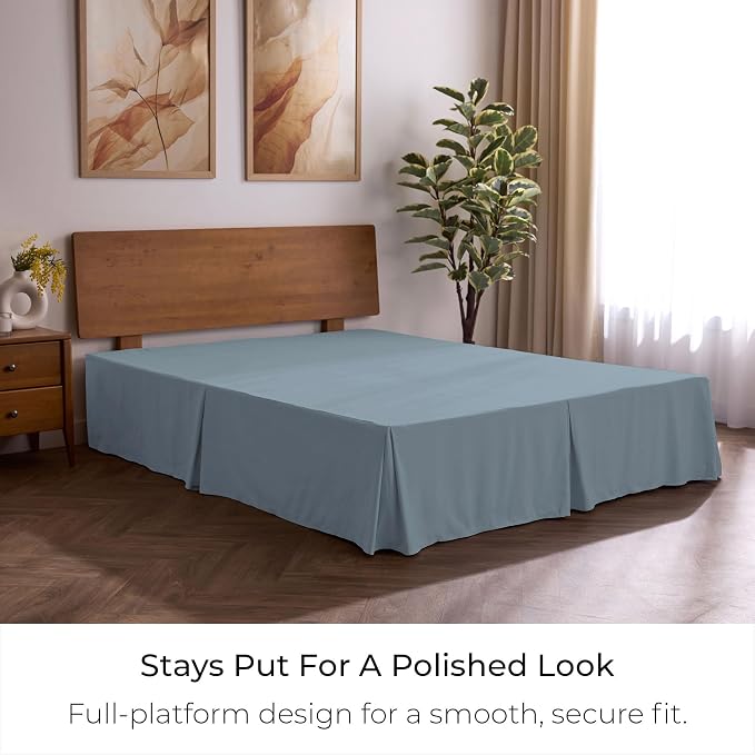 Mellanni Bed Skirt Twin XL Size - Image 7