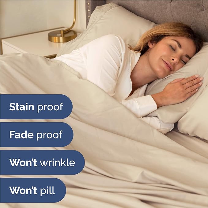 Twin XL Size 3 Piece Sheet Set - Image 5