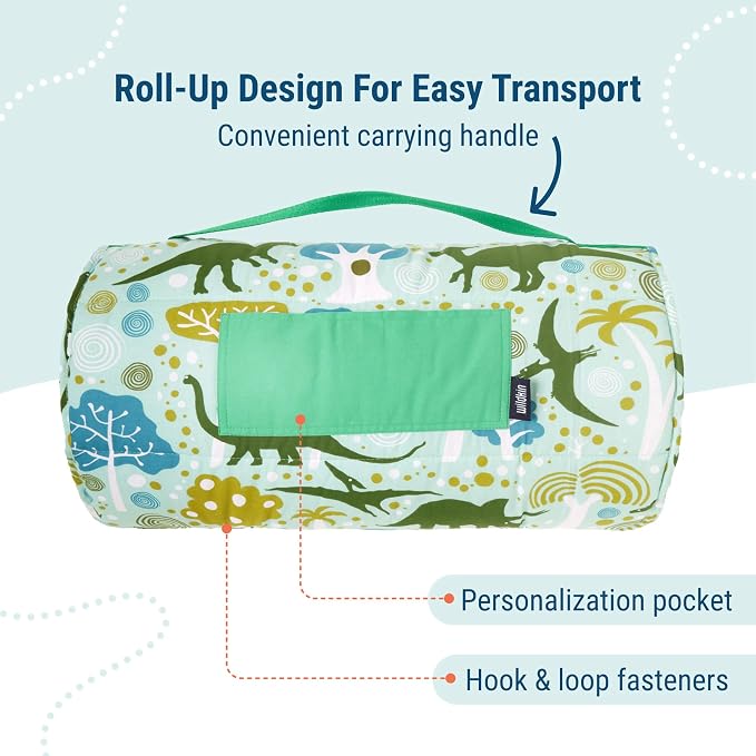 Wildkin Kids Original Nap Mat – Cozy Kids Sleep Mat - Image 4