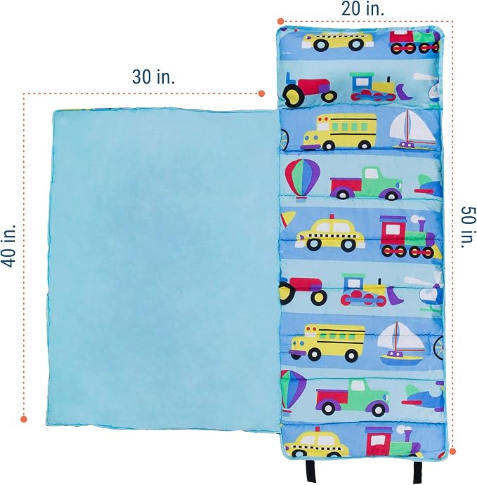 Wildkin Kids Microfiber Nap Mat – Soft Sleep Mat - Image 5