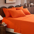 100% Linen Sheet Set Queen Size Extra Deep Pocket Fits 18-24 Inch Mattress by overket