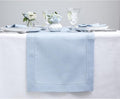 Solino Home Linen Sky Blue Table Runner 156 Inches Long by SolinoHome