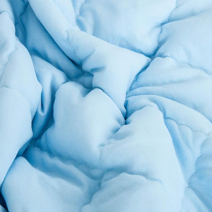 NTBAY Down Alternative Toddler Comforter, Lightweight and Warm Solid Color Baby - Image 2