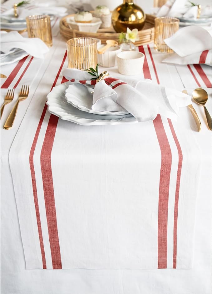Solino Home Linen Table Runner 90 Inches Long by SolinoHome