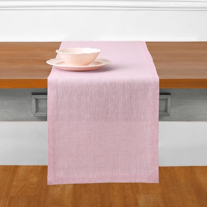 Solino Home Linen Short Table Runner 48 Inches - Image 2