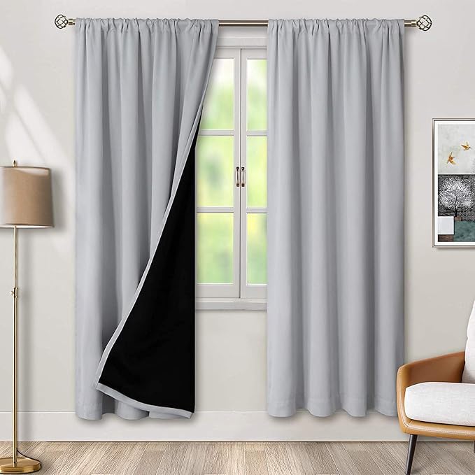 BGment Thermal Insulated 100% Blackout Curtains by BGment