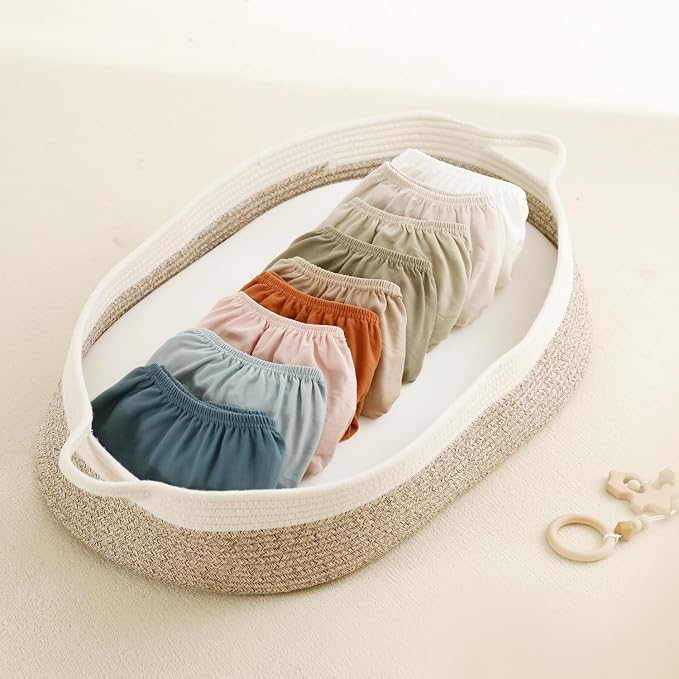 GRSSDER Stretchy Ultra Soft Fitted Bassinet Sheet 2 Pack, Universal Fit - Image 7