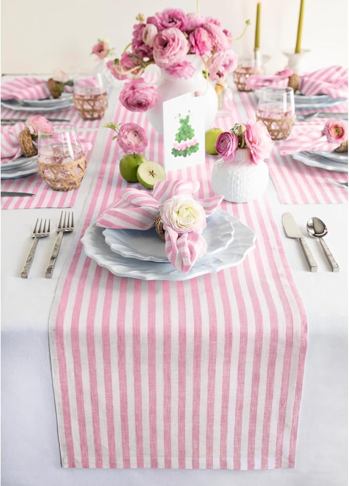 Solino Home Linen Table Runner 156 Inches Long by SolinoHome