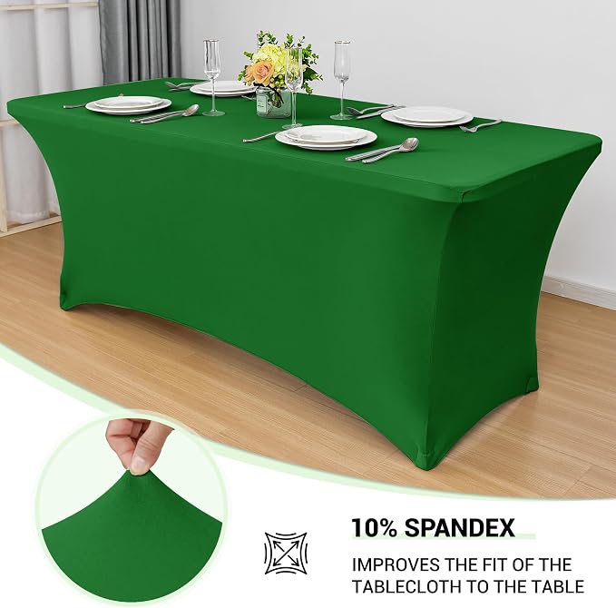 Obstal 8Ft Stretch Spandex Table Cover - Image 2