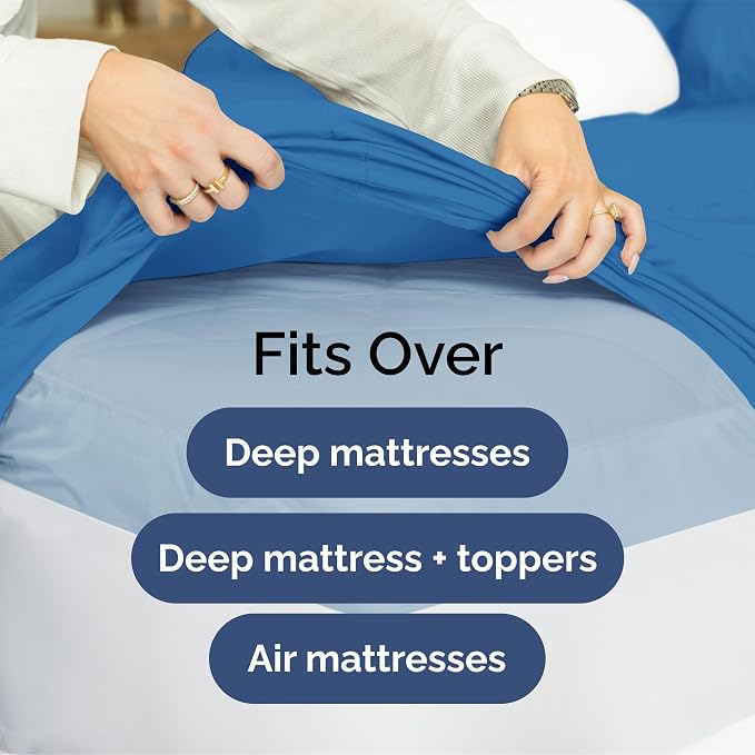 Extra Deep Pocket Full Sheets - Image 6