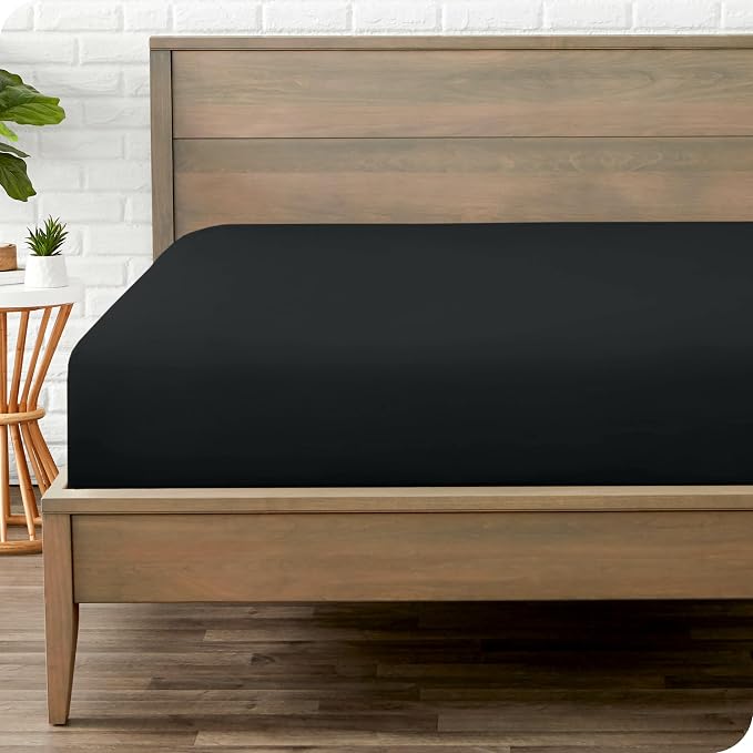 Bare Home Fitted Bottom Sheet Full Size by BareHome
