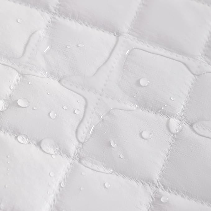NTBAY 2 Pack Waterproof Crib Mattress Protector, Quilted 28"x52" Toddler Fitted - Image 4