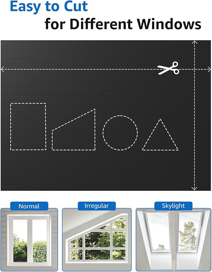 Sumobaby Blackout Curtains for Bedroom Portable 30"x58", No Drill Blackout - Image 4
