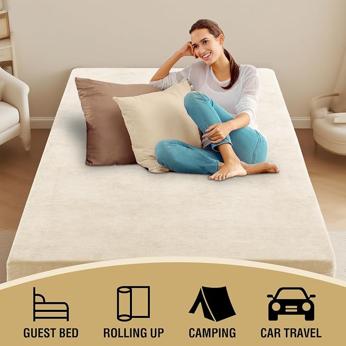 H.VERSAILTEX Full Size Armless Futon Mattress Covers - Image 8
