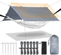 Camping Tarp Tent Portable Multifunctional Bushcraft Backpacking Tear-Resistant by FREEKITE