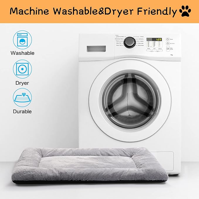Dog Beds Crate pad for Extral Small Fit Metal, Utral Soft, Washable&Antislip - Image 5