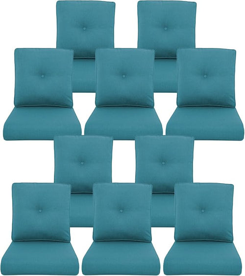 10-Piece Outdoor Patio Cushion Set by Pugire