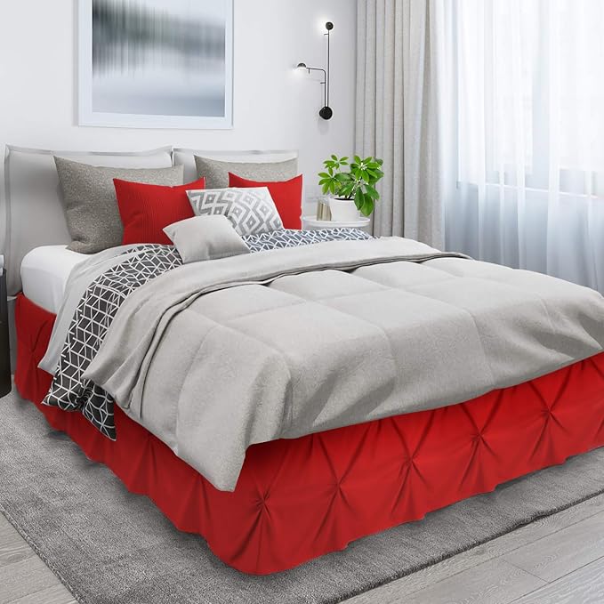 Nestl Red Bed Skirt - Image 3