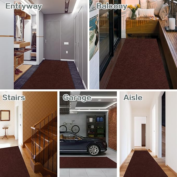 Custom Size Runner Rug 4 ft x 74 ft, 2-82ft Carpet Runners Hallway Entryway - Image 6