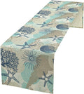 Marine Life Table Runner, Sea Underwater World Ocean Creature Table Runner by Unknown
