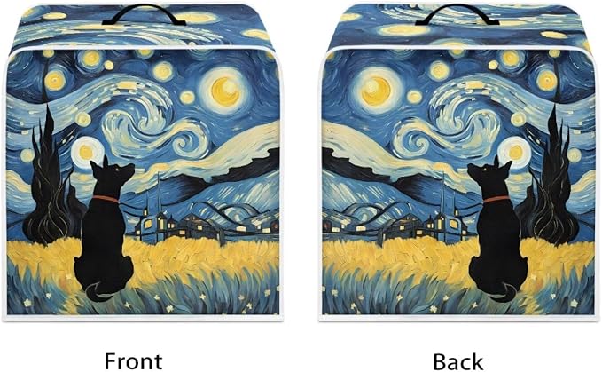 Coffee Maker Covers With Top Handle Folding Coffee Machine Dust Covers - Image 2